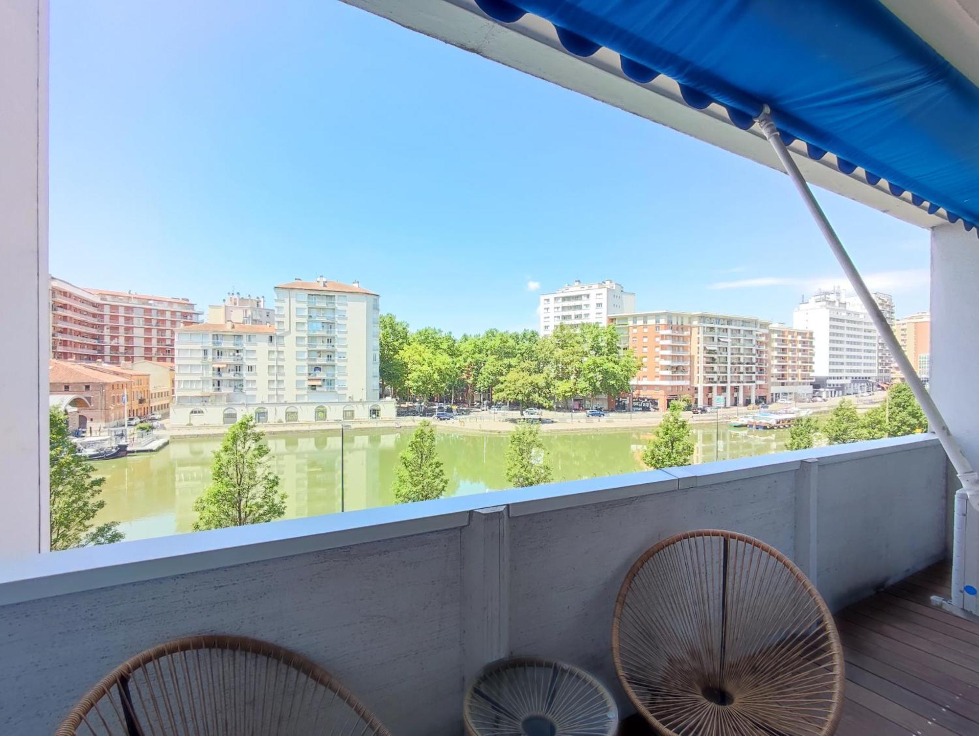 Appartement 10 Mns A Pieds De L'hyper Centre, Vue Sur Le Canal Du Midi Toulouse